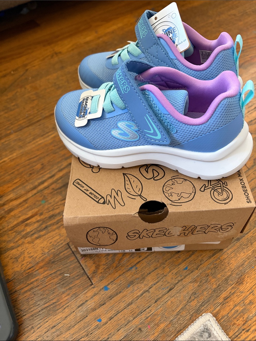 Skechers 303168N PWMT skech fast playful wishin sneakers